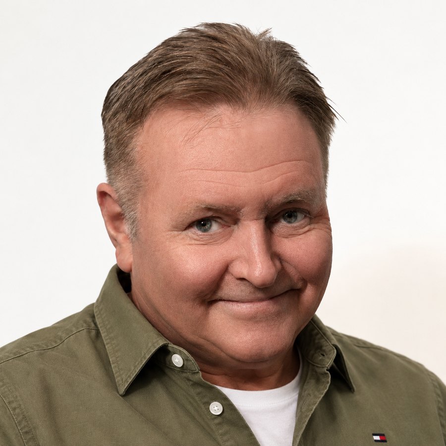 Chris Thomas, founder of Common Ground, smiling